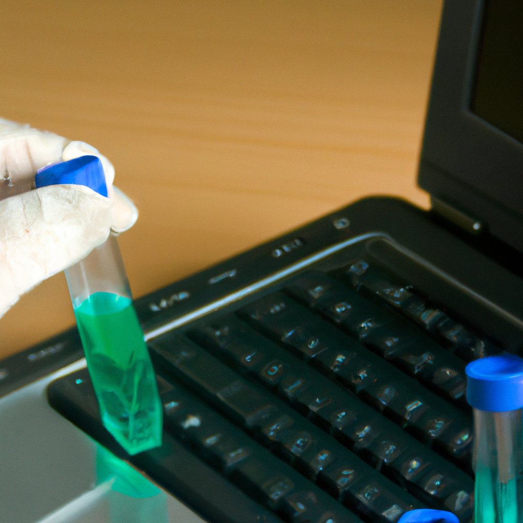 Scienziata ambientale al lavoro