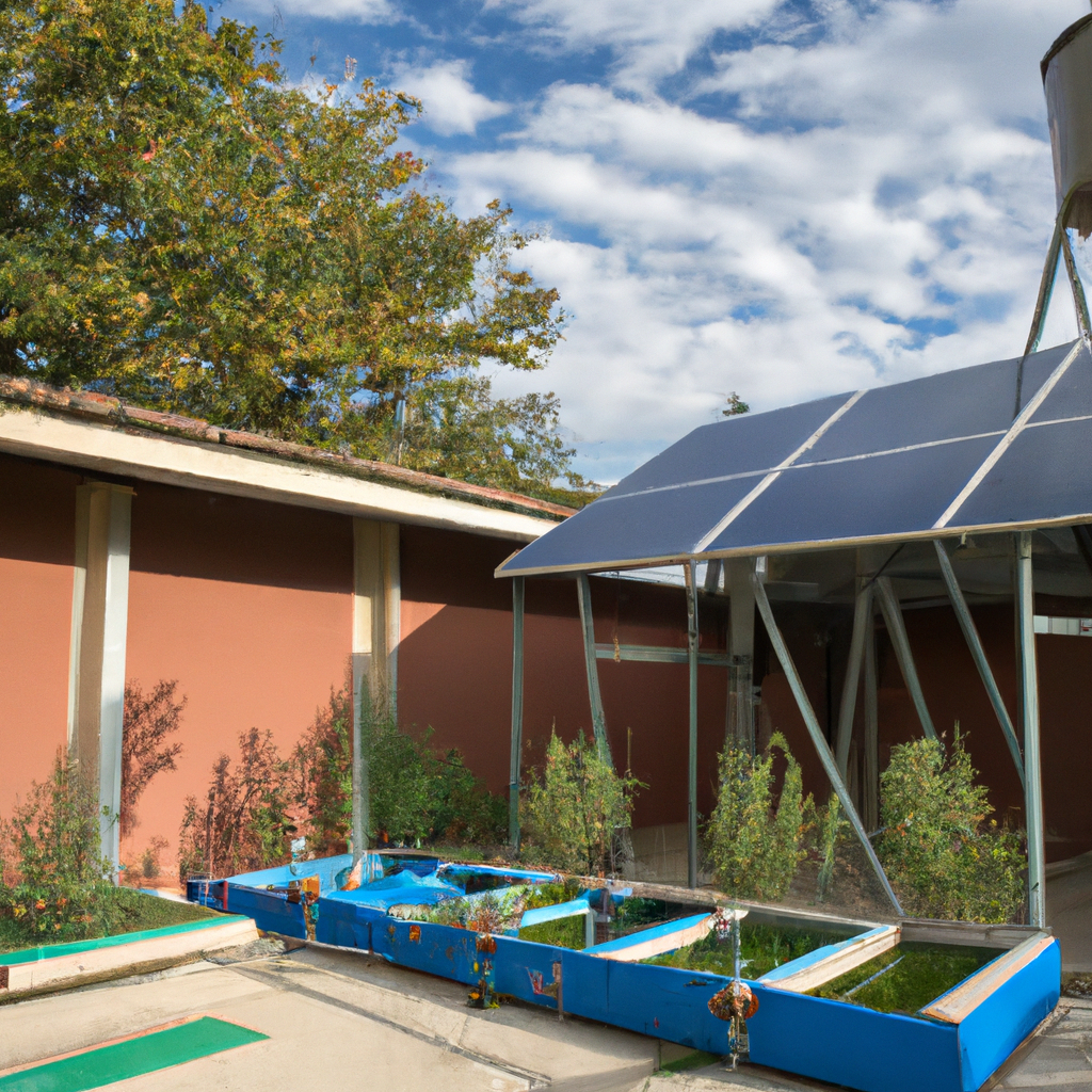 Scuola ecologica con energia solare